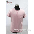 Solid Slub Jersey Round Neck With Pocket Shirt